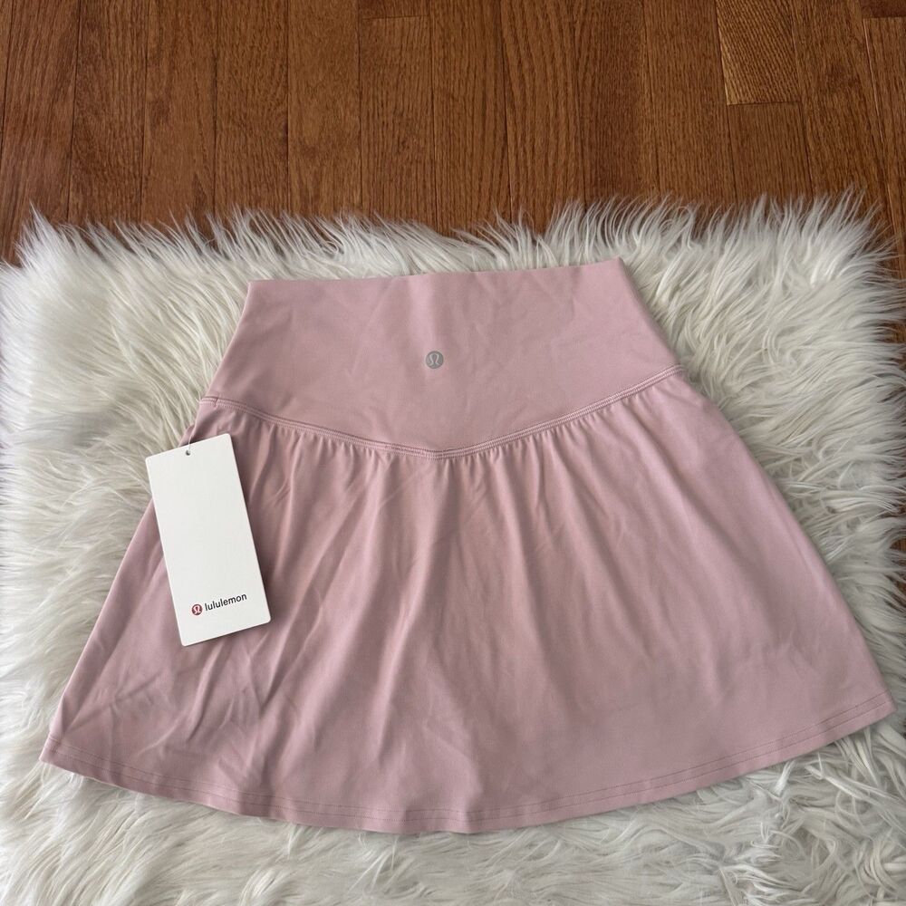 Lululemon Align High Rise Skirt Skort Shorts Women’s Size 6 Pink Haze NWT $78 - Picture 12 of 12